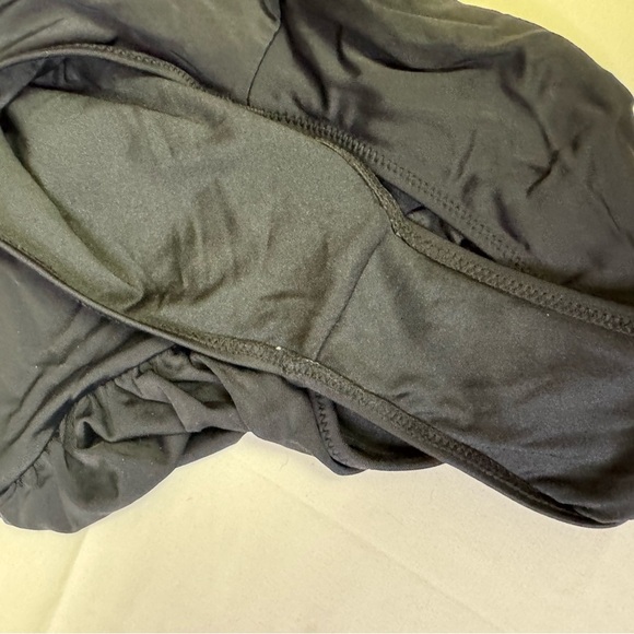 NWOT Brown and Black One-Piece Swimwear with Halter Neck - Picture 6 of 6